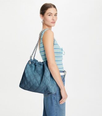 Bolso hobo Fleming Soft Denim