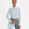 Bolso hobo mini Fleming de denim suave Bolso hobo mini Fleming de denim suave