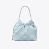 Bolso hobo mini Fleming de denim suave Bolso hobo mini Fleming de denim suave