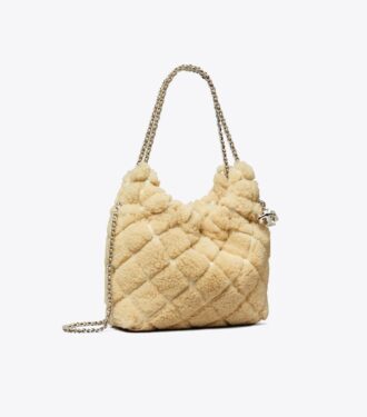 Bolso hobo Mini Fleming de piel de oveja