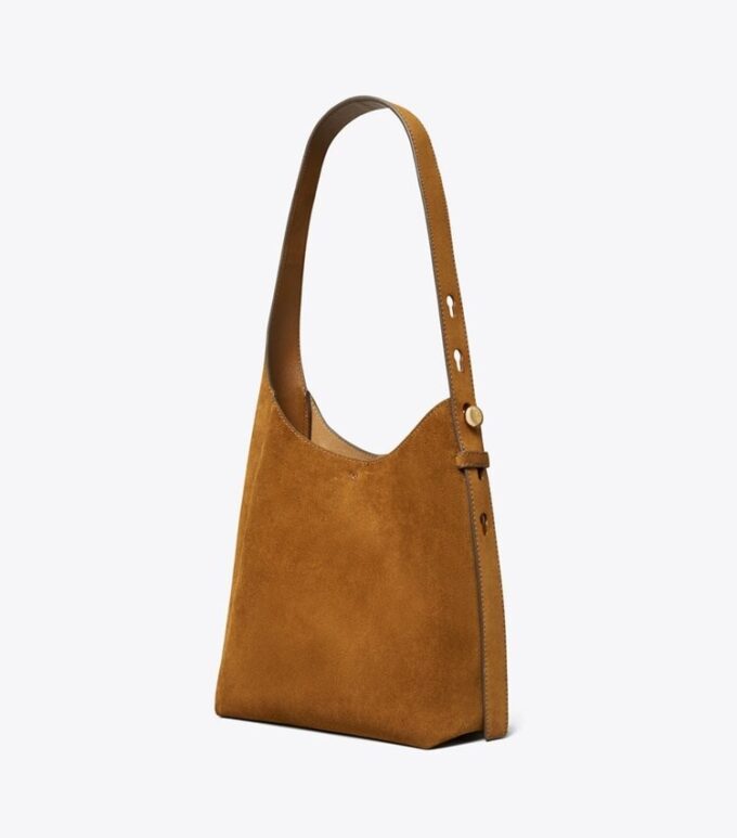 Bolso hobo pequeño Romy de gamuza