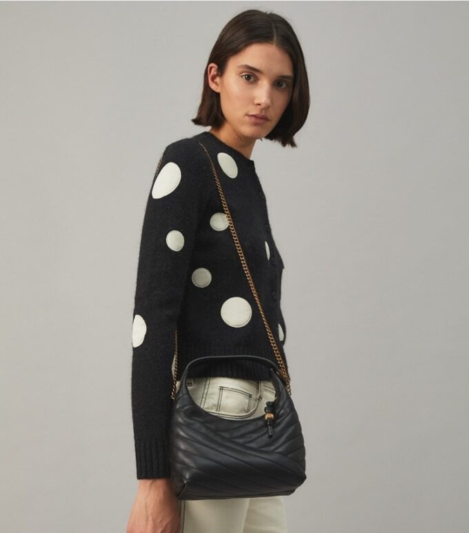 Bolso Kira Chevron Crescent Bolso Kira Chevron Crescent