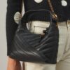 Bolso Kira Chevron Crescent Bolso Kira Chevron Crescent