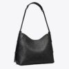 Bolso mensajero con monograma T Monogram y textura granulada Bolso mensajero con monograma T Monogram y textura granulada