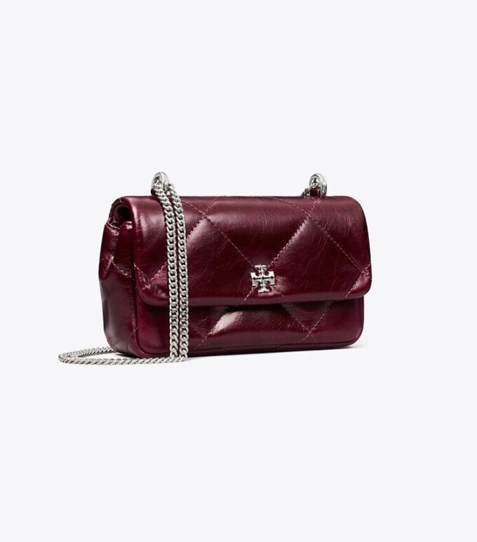 Bolso mini con solapa acolchado Kira Diamond Bolso mini con solapa acolchado Kira Diamond