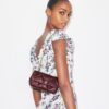 Bolso mini con solapa acolchado Kira Diamond Bolso mini con solapa acolchado Kira Diamond