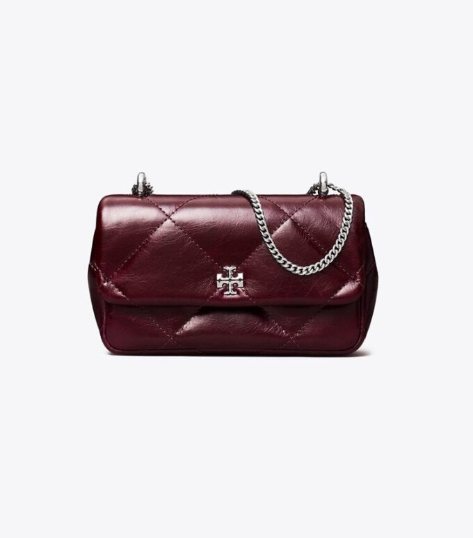 Bolso mini con solapa acolchado Kira Diamond Bolso mini con solapa acolchado Kira Diamond