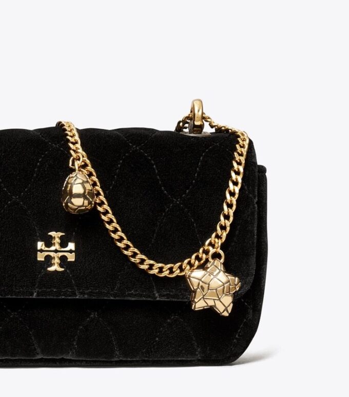 Bolso mini con solapa Kira Velvet Bolso mini con solapa Kira Velvet