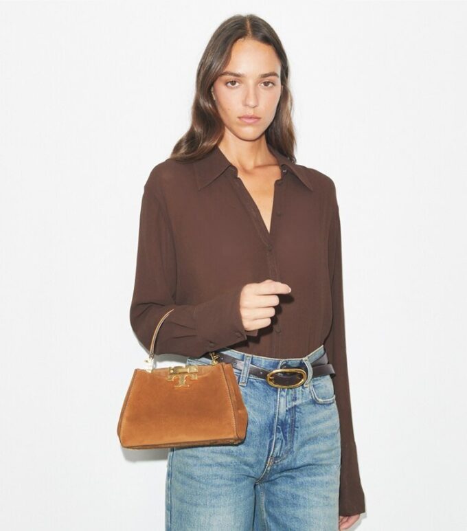 Bolso mini Eleanor de ante Bolso mini Eleanor de ante