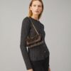 Bolso mini Fleming de terciopelo suave