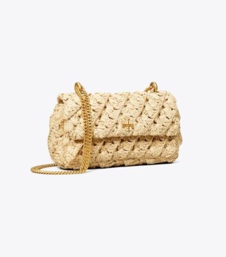 Bolso Mini Kira con solapa tejida