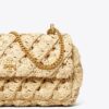 Bolso Mini Kira con solapa tejida