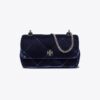Bolso mini Kira Diamond Quilt Velvet Pavé Flap Bolso mini Kira Diamond Quilt Velvet Pavé Flap