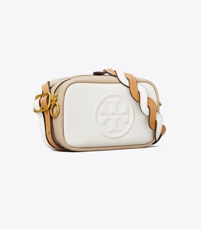 Bolso mini Perry Bombé con correa trenzada Bolso mini Perry Bombé con correa trenzada
