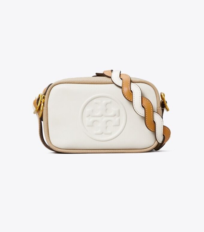 Bolso mini Perry Bombé con correa trenzada Bolso mini Perry Bombé con correa trenzada