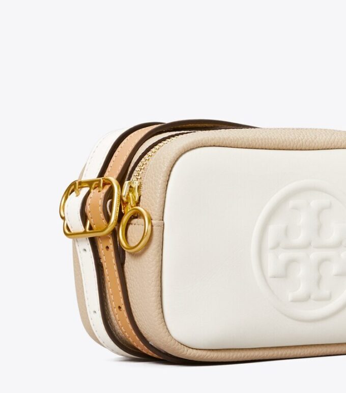 Bolso mini Perry Bombé con correa trenzada Bolso mini Perry Bombé con correa trenzada