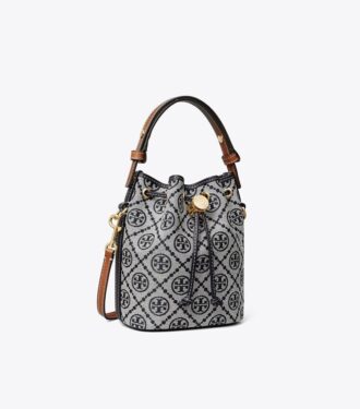 Bolso mini tipo cubo con T Monogram