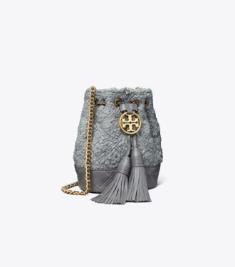 Bolso mini tipo cubo Fleming Soft Bouclé