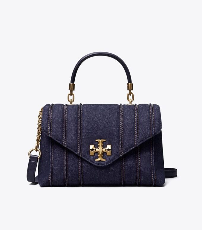 Bolso pequeño acolchado Kira Denim