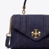 Bolso pequeño acolchado Kira Denim