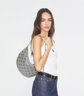 Bolso pequeño Balloon con monograma T Monogram