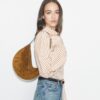 Bolso pequeño Balloon con monograma T Monogram en ante Bolso pequeño Balloon con monograma T Monogram en ante