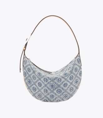 Bolso pequeño Balloon con monograma T Monogram en denim