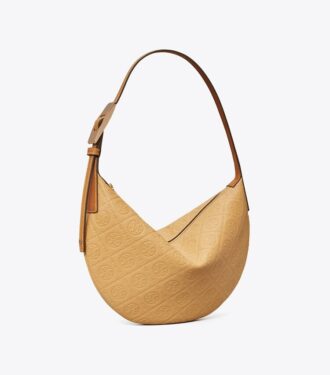 Bolso pequeño Balloon con monograma T Monogram en titanio claro