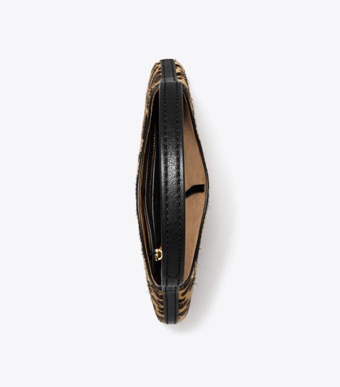 Bolso pequeño con agujeros de pelo de becerro Bolso pequeño con agujeros de pelo de becerro