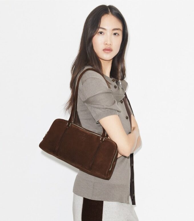 Bolso pequeño de ante Marshmallow Bolso pequeño de ante Marshmallow