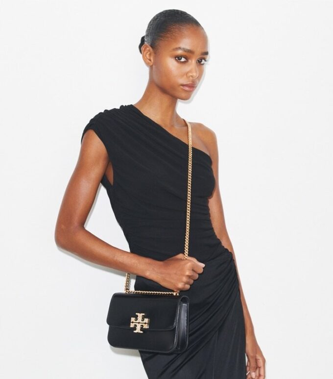 Bolso pequeño de hombro Eleanor Pavé Bolso pequeño de hombro Eleanor Pavé