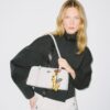 Bolso pequeño de piel arrugada Marshmallow Bolso pequeño de piel arrugada Marshmallow