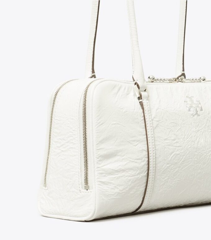 Bolso pequeño de piel arrugada Marshmallow Bolso pequeño de piel arrugada Marshmallow
