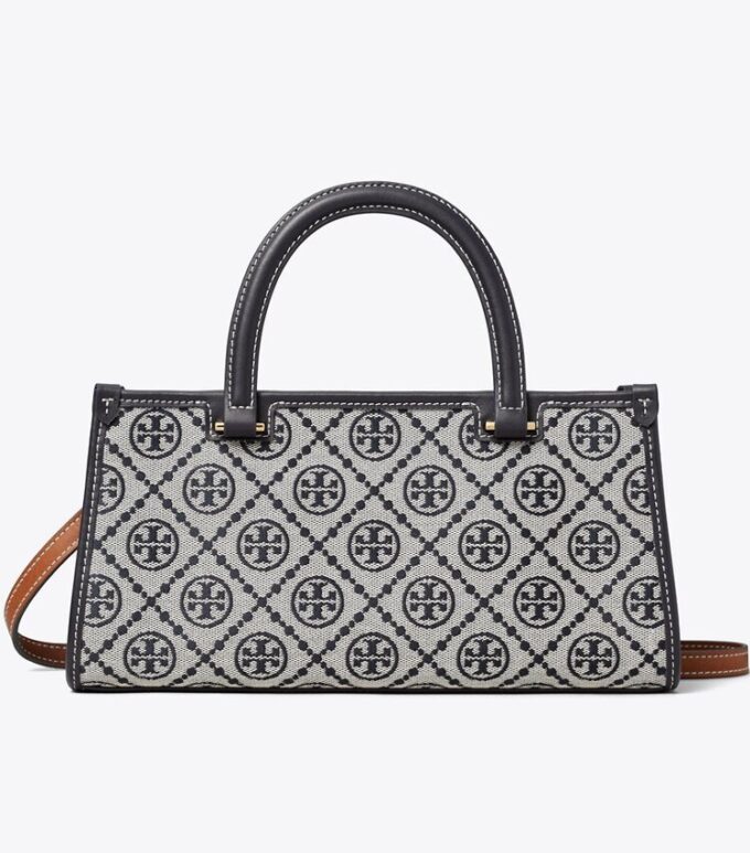 Bolso pequeño East-West con T Monogram
