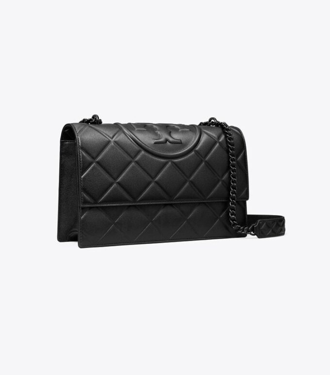 Bolso pequeño Fleming con grano pulido Bolso pequeño Fleming con grano pulido