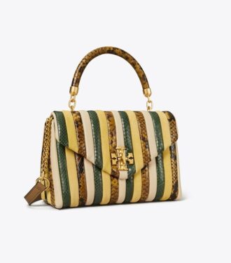 Bolso pequeño Kira Stripe con asa superior