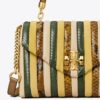 Bolso pequeño Kira Stripe con asa superior