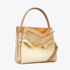 Bolso pequeño Lee Radziwill Pebbled Double