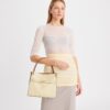 Bolso pequeño Lee Radziwill Pebbled Double