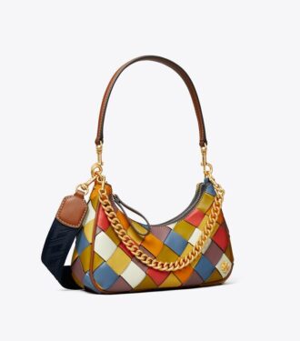 Bolso pequeño Mercer Woven Small Crescent