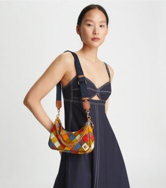 Bolso pequeño Mercer Woven Small Crescent