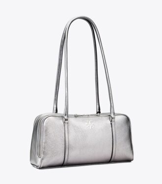 Bolso pequeño metálico color Marshmallow