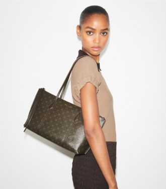 Bolso pequeño Perry de lona recubierta