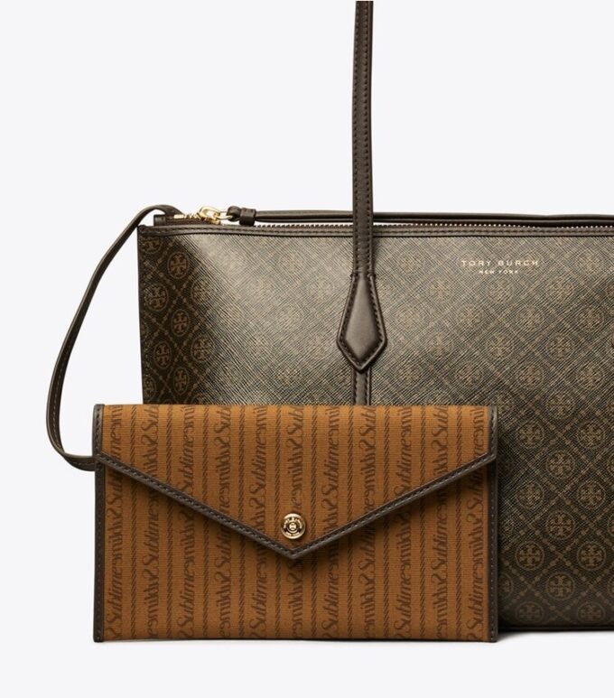 Bolso pequeño Perry de lona recubierta Bolso pequeño Perry de lona recubierta
