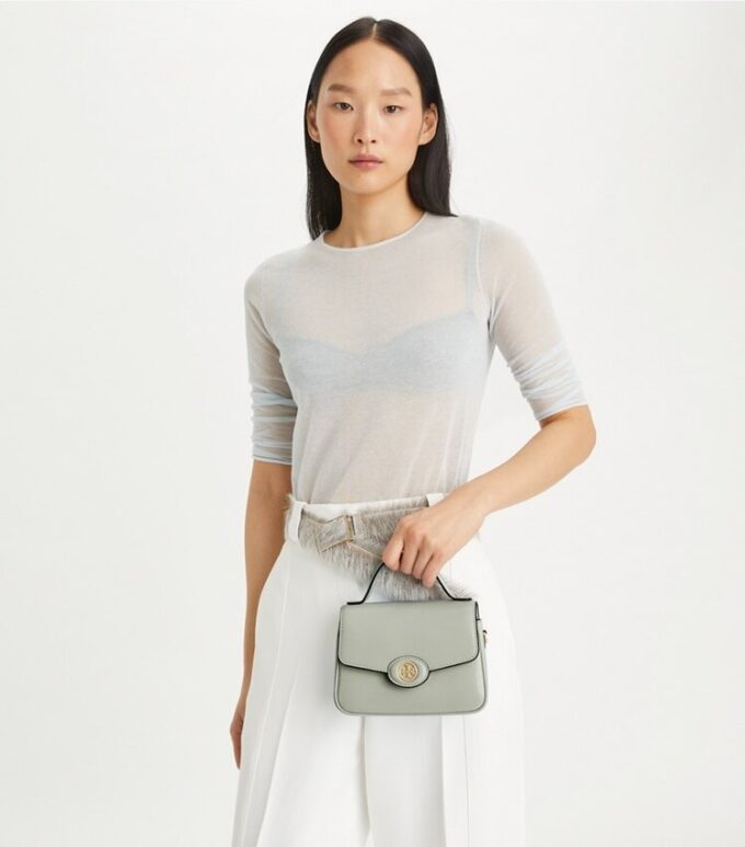 Bolso pequeño Robinson Spazzolato con asa superior Bolso pequeño Robinson Spazzolato con asa superior