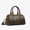 Bolso pequeño tipo barril de lona recubierta con T Monogram Bolso pequeño tipo barril de lona recubierta con T Monogram