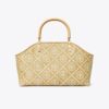 Bolso pequeño tipo cesta T Monogram Raffia