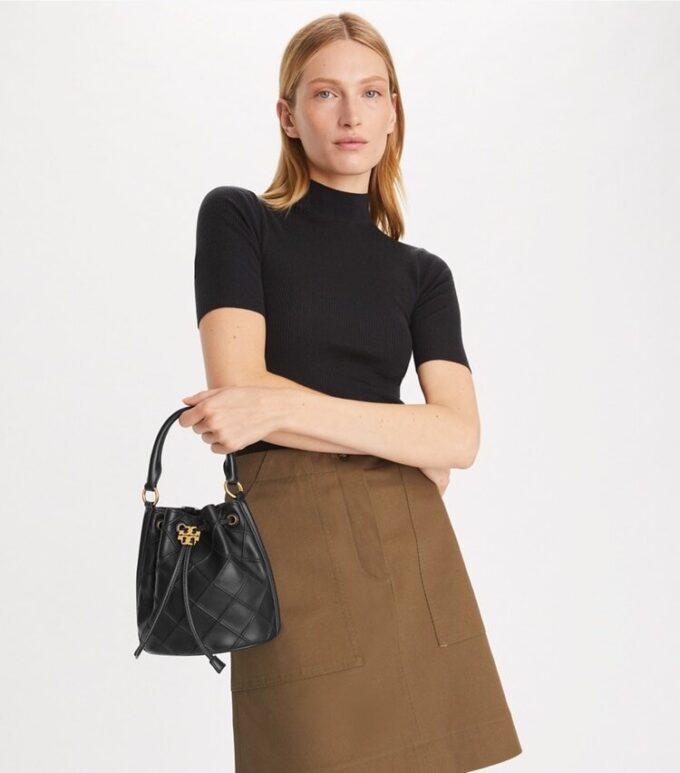 Bolso pequeño tipo cubo Fleming Soft