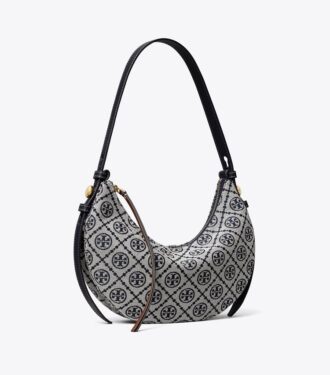 Bolso Romy Half Moon con T Monogram
