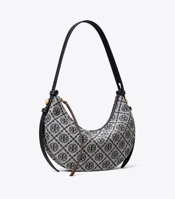 Bolso Romy Half Moon con T Monogram Bolso Romy Half Moon con T Monogram